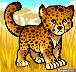 Cheetah Cartoon Clipart Co Chester Cheetah Coloring Page In - Clip ...