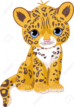 Cute Cheetah Clipart