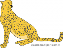Cheetah clip art 2 - ClipartPost