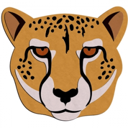 Silhouette Design Store - View Design #12503: cheetah head