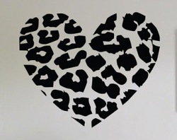 28+ Collection of Leopard Print Heart Clipart | High quality, free ...