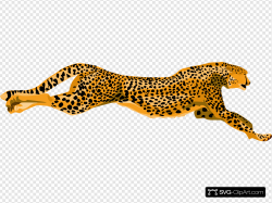 Ha Flosse Leopard Cheetah Clip art, Icon and SVG - SVG Clipart