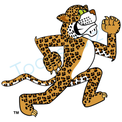 Cheetah Mascot Running Clip Art Clip Art