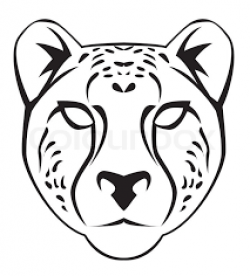Image result for black and white cheetah mask template | lion king ...