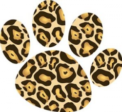 Cheetah clipart paw - Pencil and in color cheetah clipart paw