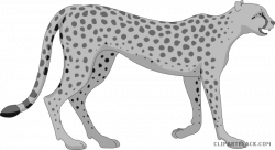 Cheetah Clipart - ClipartBlack.com