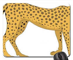 Amazon.com: Mouse Pads - Cat Cheetah Walking Animal Tail ...