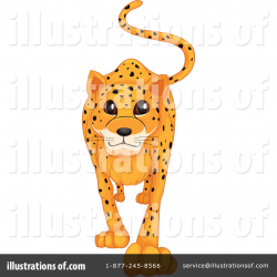 Cheetah Clipart #1120933 - Illustration by Graphics RF