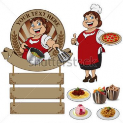 chef woman cooking - Google'da Ara | LOGO | Pinterest | Chef logo