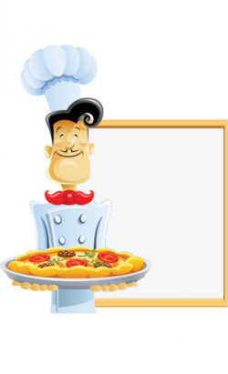 Creative Chef Border, Chef, Frame, Dining Border PNG Image and ...