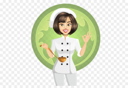 The Kitchen Chef Woman Cooking Clip art - Cute Chef Cliparts png ...
