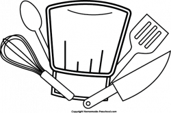 Chef hat clipart black and white clipartfest - Cliparting.com ...