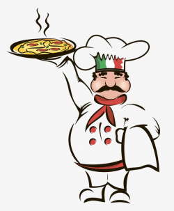 Italian Chef Holding A Pizza, Italian Cuisine, Italy Pizza ...