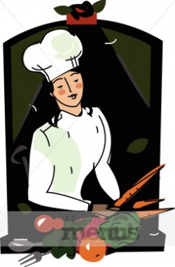 Female Chef Clipart | Chef Clipart