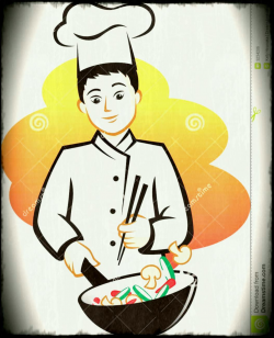 Hotel Clipart Chinese Chef Pencil And In Color | Kitchen Design ...