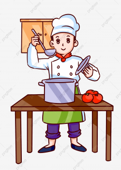 Food Hotel Chef Taste Salty, Illustration, Hand Painted ...