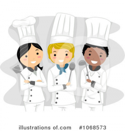Chefs Clipart #1068573 - Illustration by BNP Design Studio