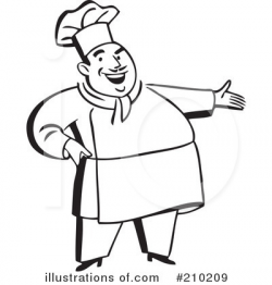 Chef Clipart #210209 - Illustration by BestVector