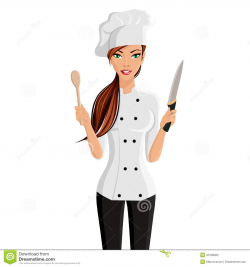 Girl Chef Free Clipart
