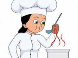 Female Chef Clipart the kitchen chef woman cooking clip art cute ...