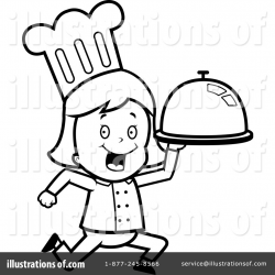 Chef Clipart #1157206 - Illustration by Cory Thoman