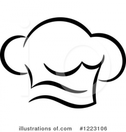 Chef Hat Clipart #1223106 - Illustration by Vector Tradition SM