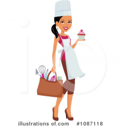 Chef Clipart #1087118 - Illustration by Monica