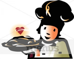 Sweet Pastry Chef Clipart | Chef Clipart