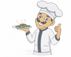 Food Animated Clipart: chef-animation
