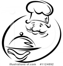 Chef Clipart #1124892 - Illustration by Vector Tradition SM