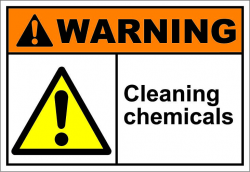 Cleaning chemicals | Safety signs | Pinterest | Cleaning chemicals