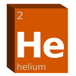 Clipart - Helium (He) Block- Chemistry