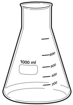 Erlenmeyer flask 1000 ml - /science/chemistry/flask/Erlenmeyer_flask ...