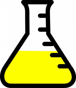 Science Erlenmeyer Flask Chemistry Clipart