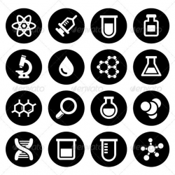 Chemical Icons Set | Icon set, Chemistry and Icons