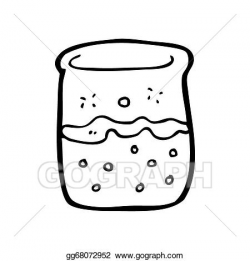 Stock Illustration - Cartoon chemical jar. Clipart gg68072952 - GoGraph