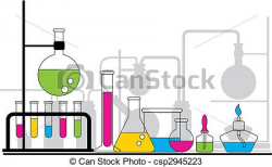 28+ Collection of Chemistry Lab Apparatus Clipart | High quality ...