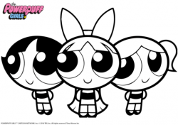 Powerpuff Girls coloring page | Free Printable Coloring Pages