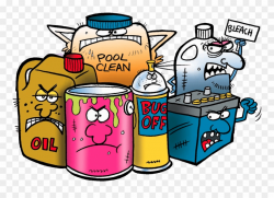 Household Hazardous Chemicals Clipart (#870979) - PinClipart