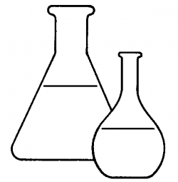 28+ Collection of Science Clipart Black And White | High quality ...