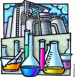 Chemical industry Vector Clip art