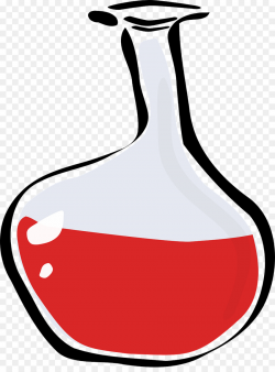 Chemistry Laboratory Flasks Erlenmeyer flask Clip art - flask png ...