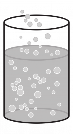 Clipart - Glass Fizzing Water