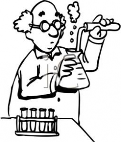 a chemist clip art image.