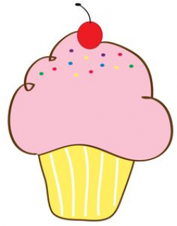 Cupcake Outline Clip Art | 22 cupcake outline clip art free cliparts ...