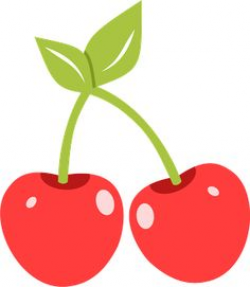 2 cherries | Silhouette design, Silhouettes and Cherries