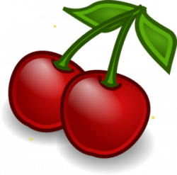 Pris Cherries Clip Art at Clker.com - vector clip art online ...