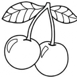 Top 10 Free Printable Cherry Coloring Pages Online | Cherries ...