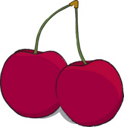 Free Cherries Clipart Image 0515-0905-2701-0943 | Food Clipart