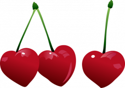 Hearts Cherries Clipart | Gallery Yopriceville - High-Quality ...